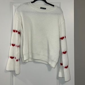 Heart sweater